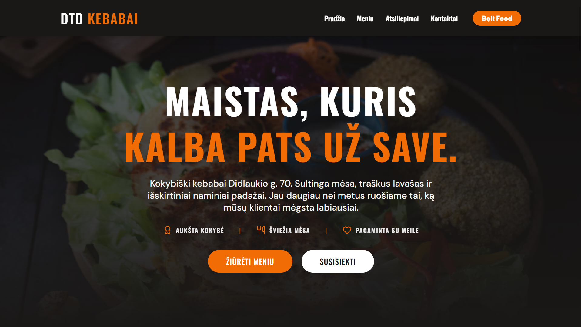 Greito maisto restoranas „DTD Kebabai“